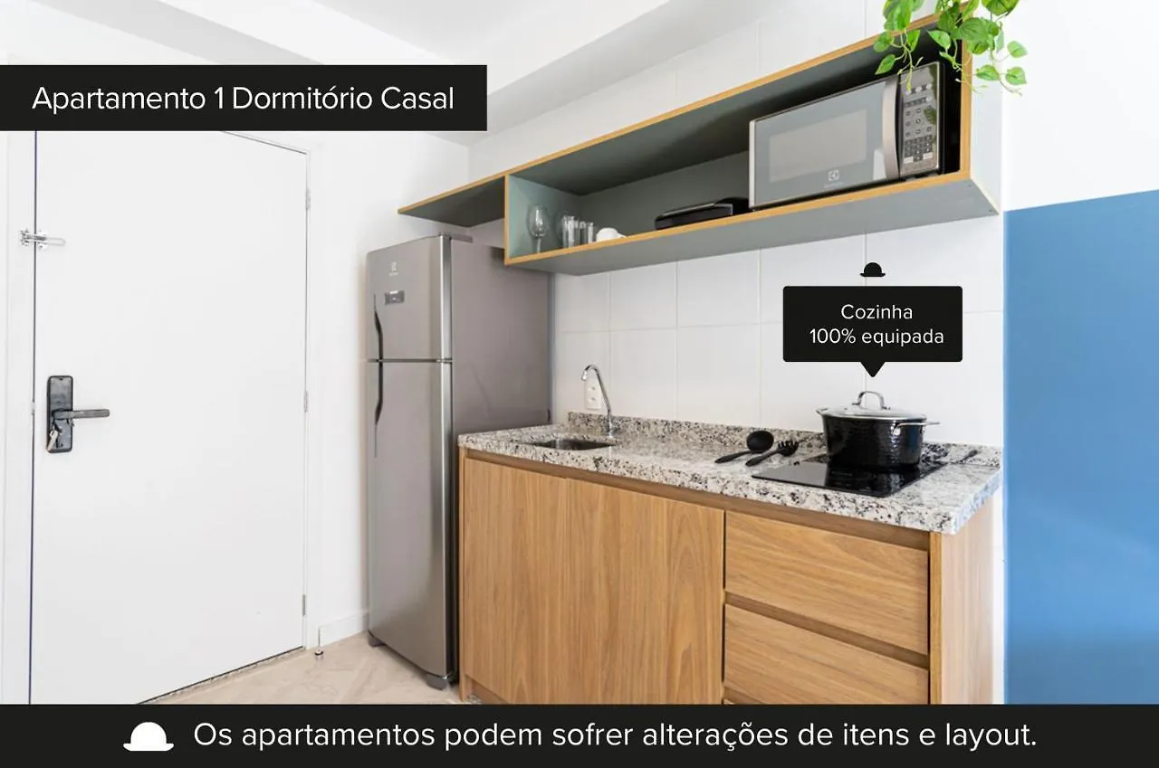 Smart Charlie Mobi Pinheiros Apartman São Paulo 0*,  Brazília