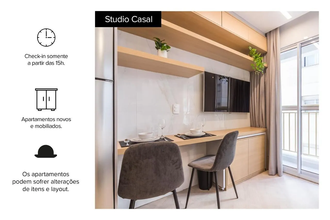Smart Charlie Mobi Pinheiros Apartment Sao Paulo 0*,